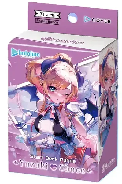 HOLOLIVE OFFICIAL CARD GAME - PURPLE YUZUKI CHOCO DECK - EN